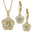 S 071 Gold Layered CZ Set